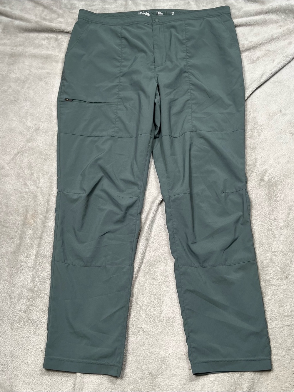 Mountain Hardwear Trail Sender Pants Mens 38x30 Gray Ripstop Gorpcore Outdoors